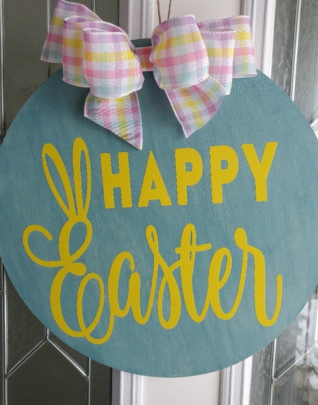 Happy Easter Sign - Picture 4 of 5